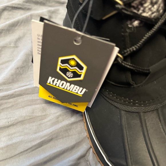 Khumbu Faux Fur Lined Winter Snow Boot Black Women's sz 10 - Picture 6 of 7